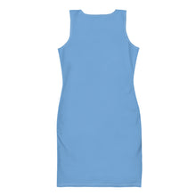 Charger l'image dans la galerie, Afan Carolina blue white logo dress
