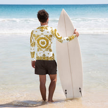 Charger l'image dans la galerie, Afan white trianon men's rash guard