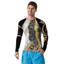 Charger l'image dans la galerie, Afan men's marble rash guard