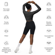 Charger l'image dans la galerie, Afan charcoal crop top