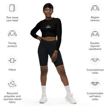 Charger l'image dans la galerie, Afan black crop top