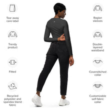 Charger l'image dans la galerie, Afan charcoal crop top