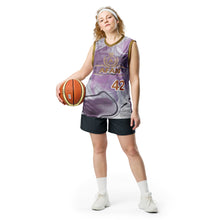 Charger l'image dans la galerie, Afan purple marble basketball jersey