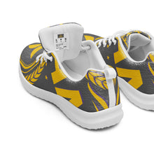 Charger l'image dans la galerie, Afan gold, purple & charcoal royalty men’s athletik shoes
