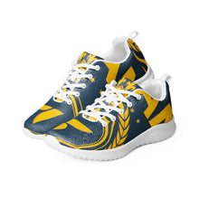 Charger l'image dans la galerie, Afan gold, purple & blue royalty men’s athletik shoes