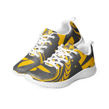 Charger l'image dans la galerie, Afan gold, purple & charcoal royalty men’s athletik shoes