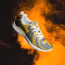 Charger l'image dans la galerie, Afan gold, purple & charcoal royalty men’s athletik shoes