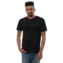 Charger l'image dans la galerie, Afan kob$ black t-shirt