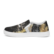 Charger l'image dans la galerie, Afan marble men’s slip-on shoes