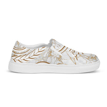 Charger l'image dans la galerie, Afan gold marble men’s slip-on shoes