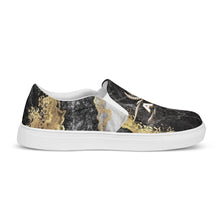 Charger l'image dans la galerie, Afan marble men’s slip-on shoes