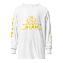 Charger l'image dans la galerie, Afan couronne yellow logo hooded tee