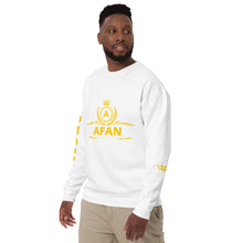 Charger l'image dans la galerie, Afan couronne yellow logo sweatshirt