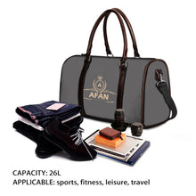 Charger l'image dans la galerie, Afan black travel duffle bag
