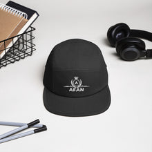 Charger l'image dans la galerie, Afan white embroid logo five panel cap
