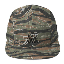 Charger l'image dans la galerie, Afan black embroid logo five panel cap
