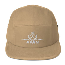 Charger l'image dans la galerie, Afan white embroid logo five panel cap
