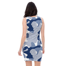 Charger l'image dans la galerie, Afan blue camo dress
