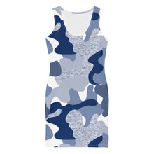 Charger l'image dans la galerie, Afan blue camo dress
