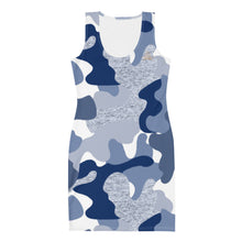 Charger l'image dans la galerie, Afan blue camo dress
