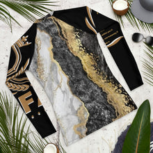 Charger l'image dans la galerie, Afan men's marble rash guard
