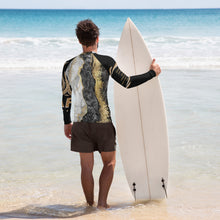 Charger l'image dans la galerie, Afan men's marble rash guard
