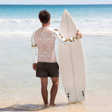 Charger l'image dans la galerie, Afan rose gold men's rash guard
