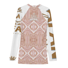 Charger l'image dans la galerie, Afan rose gold men's rash guard
