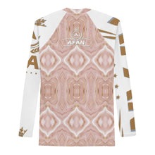 Charger l'image dans la galerie, Afan rose gold men's rash guard
