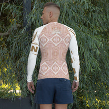 Charger l'image dans la galerie, Afan rose gold men's rash guard
