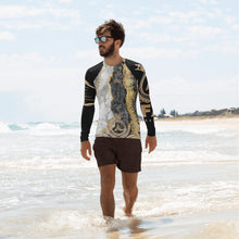Charger l'image dans la galerie, Afan men's marble rash guard
