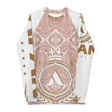 Charger l'image dans la galerie, Afan rose gold men's rash guard
