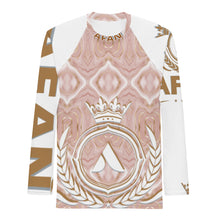 Charger l'image dans la galerie, Afan rose gold men's rash guard
