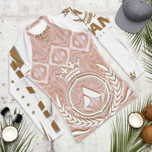 Charger l'image dans la galerie, Afan rose gold men's rash guard
