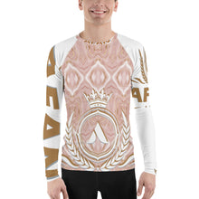 Charger l'image dans la galerie, Afan rose gold men's rash guard
