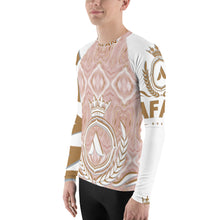 Charger l'image dans la galerie, Afan rose gold men's rash guard
