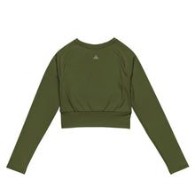 Charger l'image dans la galerie, Afan army green crop top
