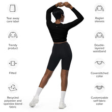 Charger l'image dans la galerie, Afan black crop top
