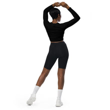 Charger l'image dans la galerie, Afan black bandana skull crop top

