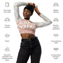 Charger l'image dans la galerie, Afan rose gold crop top
