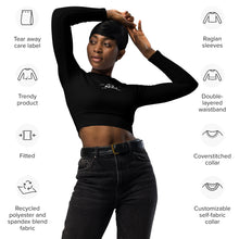 Charger l'image dans la galerie, Afan black crop top
