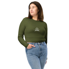 Charger l'image dans la galerie, Afan army green crop top
