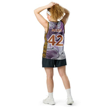 Charger l'image dans la galerie, Afan purple marble basketball jersey
