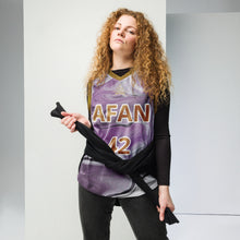 Charger l'image dans la galerie, Afan purple marble fanatik alternate basketball jersey

