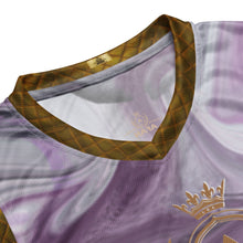 Charger l'image dans la galerie, Afan purple marble basketball jersey
