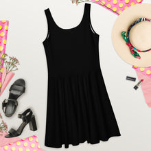 Charger l'image dans la galerie, Afan black skater dress
