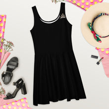Charger l'image dans la galerie, Afan black skater dress
