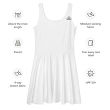 Charger l'image dans la galerie, Afan white skater dress

