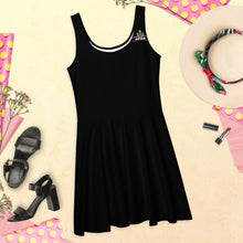 Charger l'image dans la galerie, Afan black skater dress
