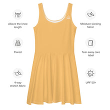 Charger l'image dans la galerie, Afan chardonnay skater dress

